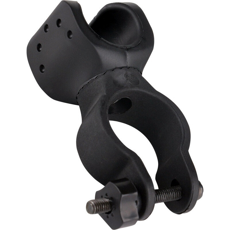 Bicycle Flashlight lamp clip front lamp holder fixing bracket 360 degree rotating lamp clip flashlight holder wholesale