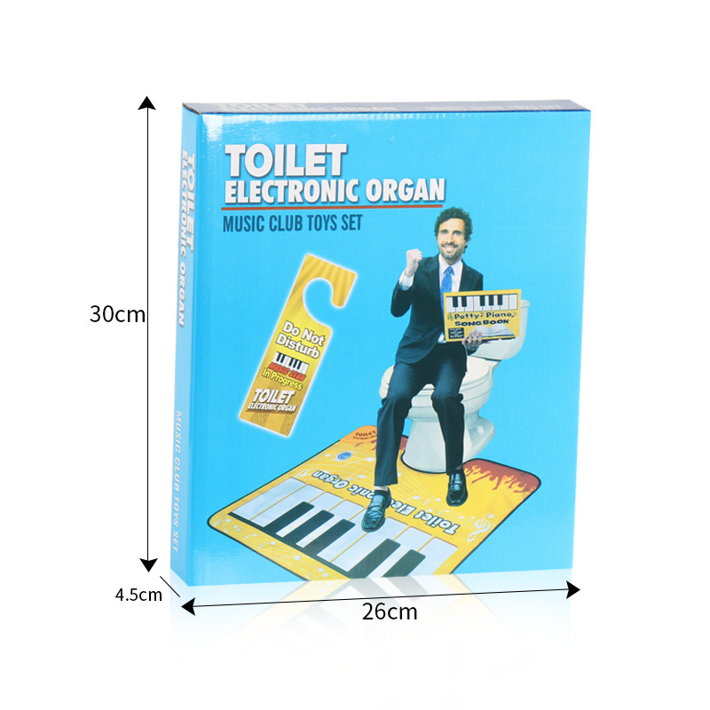 Cross-border toilet electronic organ ToilePottyPiano adult children fun leisure relief toys wholesale
