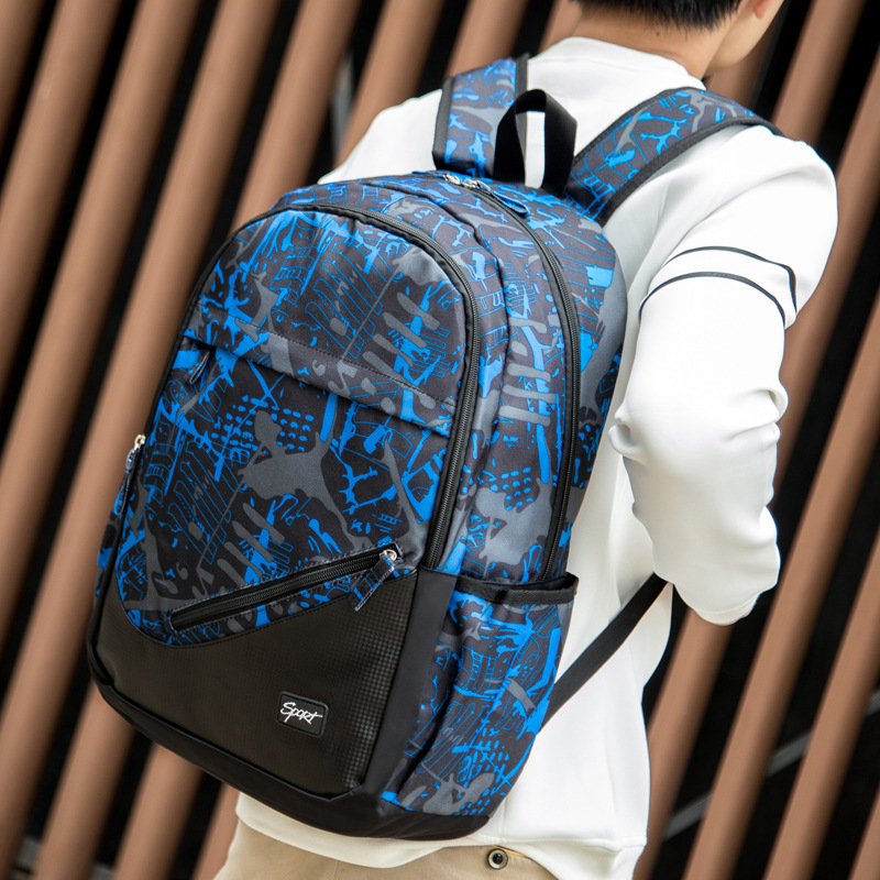 Student Schoolbag Male Junior High School Student Backpack Backpack Female High School Student Schoolbag Primary School Student Leisure Computer Travel Bag