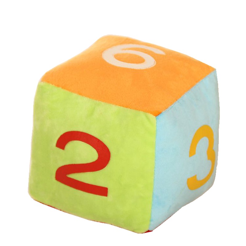 Creative dice plush toy children's game dice doll small toy manufacturers wholesale event gifts
