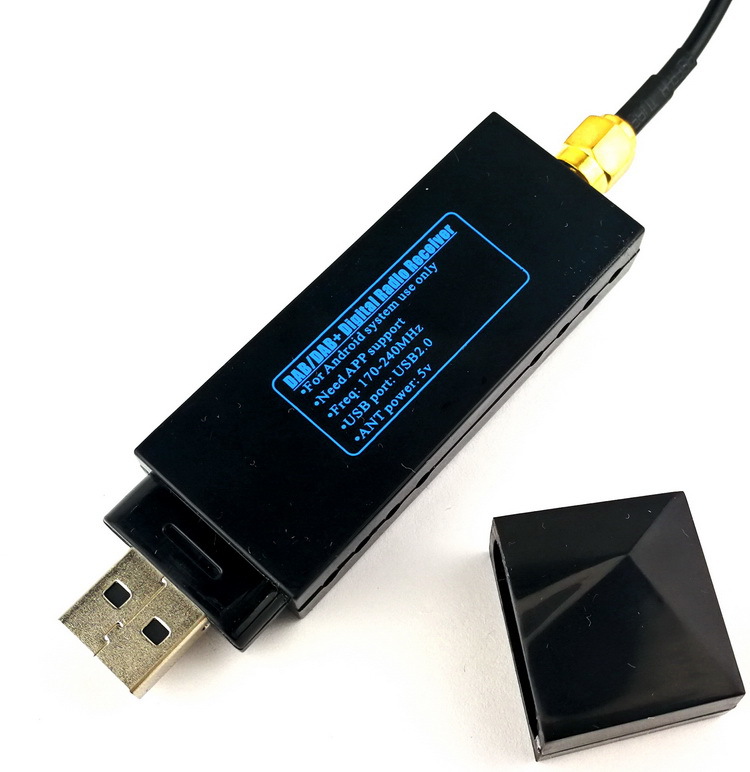 Cross-border European Android navigation plug-in USB DAB radio receiver, supporting APP touch screen control