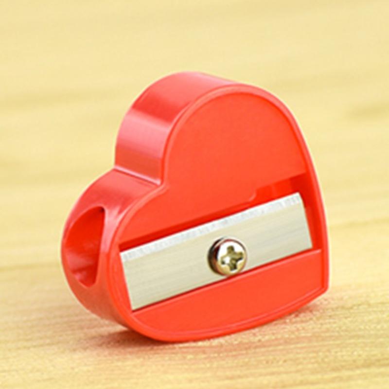 TAIHAO heart-shaped pencil sharpener pencil sharpener foreign trade pencil sharpener student pencil sharpener heart-shaped eyebrow pencil sharpener