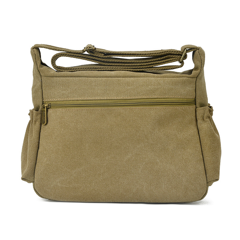 Canvas Bag Men's Crossbody Bag Robust Canvas Bag Men's Bag Large Capacity Kits