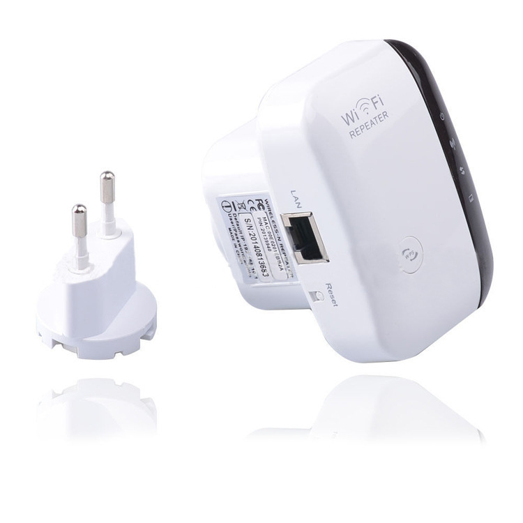 Wireless WiFi router signal amplifier repeater expansion mini classic small steamed bread high speed through the wall 300m