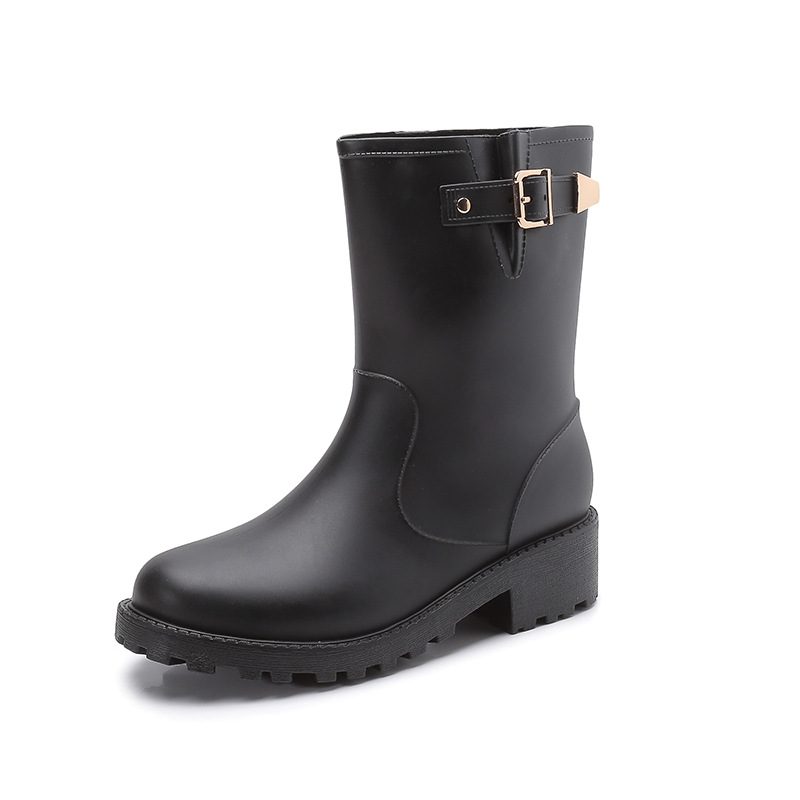 Nanfeng plastic men's and women's rain boots fashion women's rain boots processing Top making children's Rain Boots factory direct batch in stock