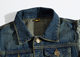 Korean-style slim-fit trendy men's denim waistcoat large size waistcoat motorcycle foreign trade waistcoat leisure vest
