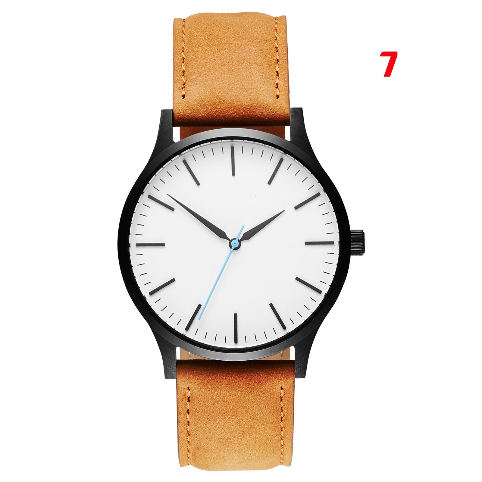 Hot selling simple belt MT quartz watch OEM customized AliExpress best selling genuine leather watch 424-2