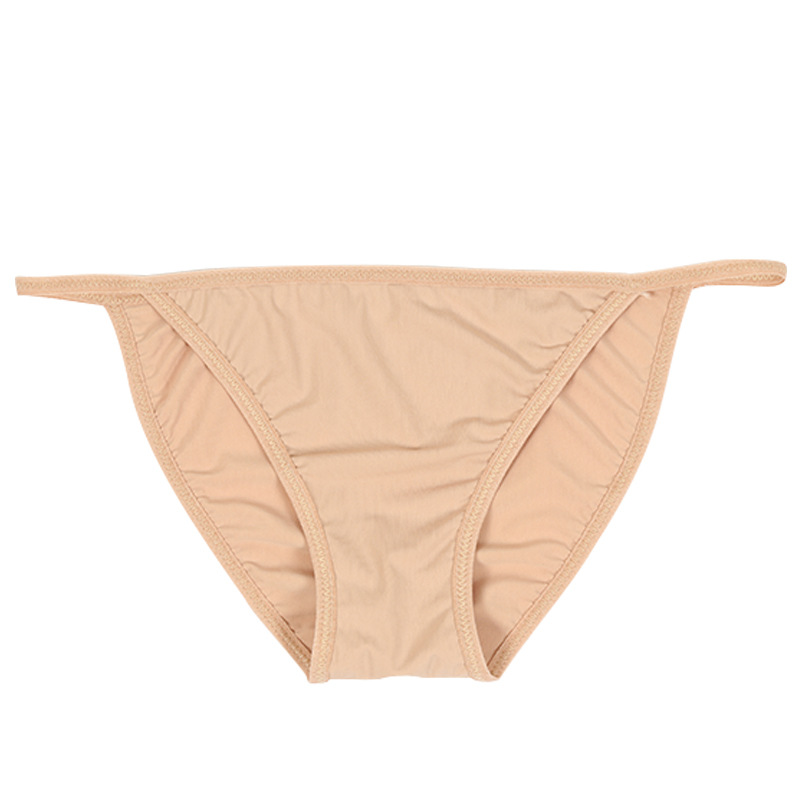 Bikini Leggings Women's Anti-slip Anti-leak Point Safety Underwear Invisible Comfortable Solid Color Triangle Leggings