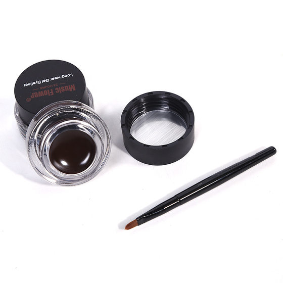 Explosions Music Flower non-blooming waterproof anti-sweat anti-oil eyeliner long-lasting eyeliner makeup wholesale