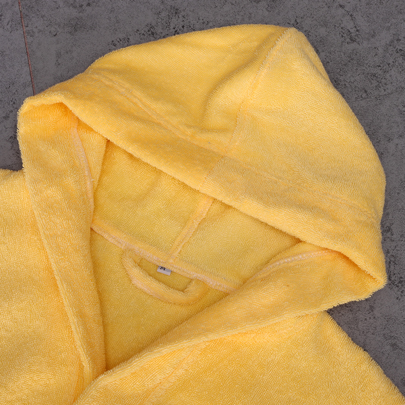Children's hooded bathrobe absorbent bathrobe parent-child men's and women's towel bath towel thickened autumn and winter New one-piece delivery