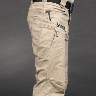 Support a generation of tactical pants spring men's camouflage pants outdoor multi-bag pants wear-resistant IX7 camouflage overalls