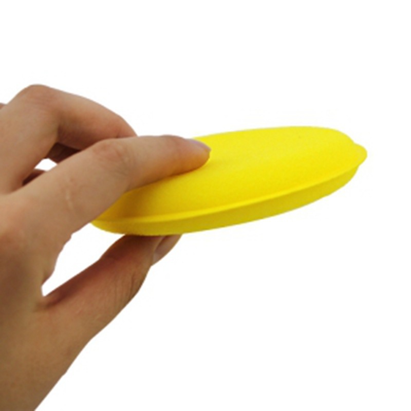 Waxing sponge wiping car round car washing waxing maintenance polishing care small round sponge car supplies manufacturers