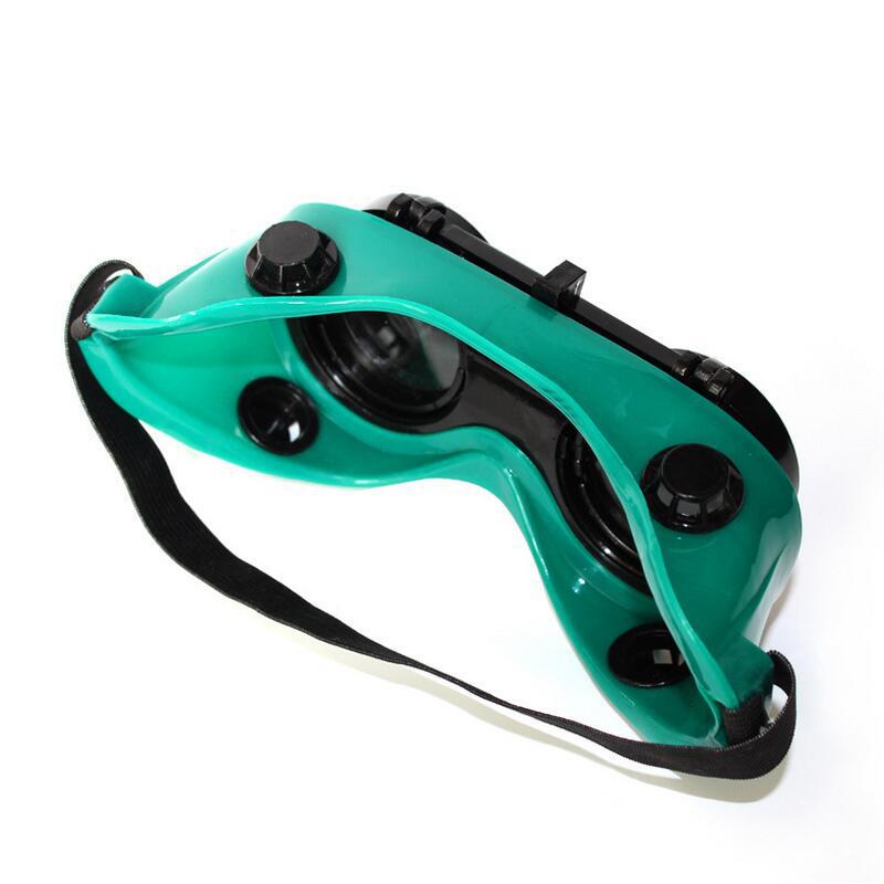 No. 8 lens gas welding anti-arc anti-labor protection head-mounted flip glasses welding goggles double flip welding eye mask