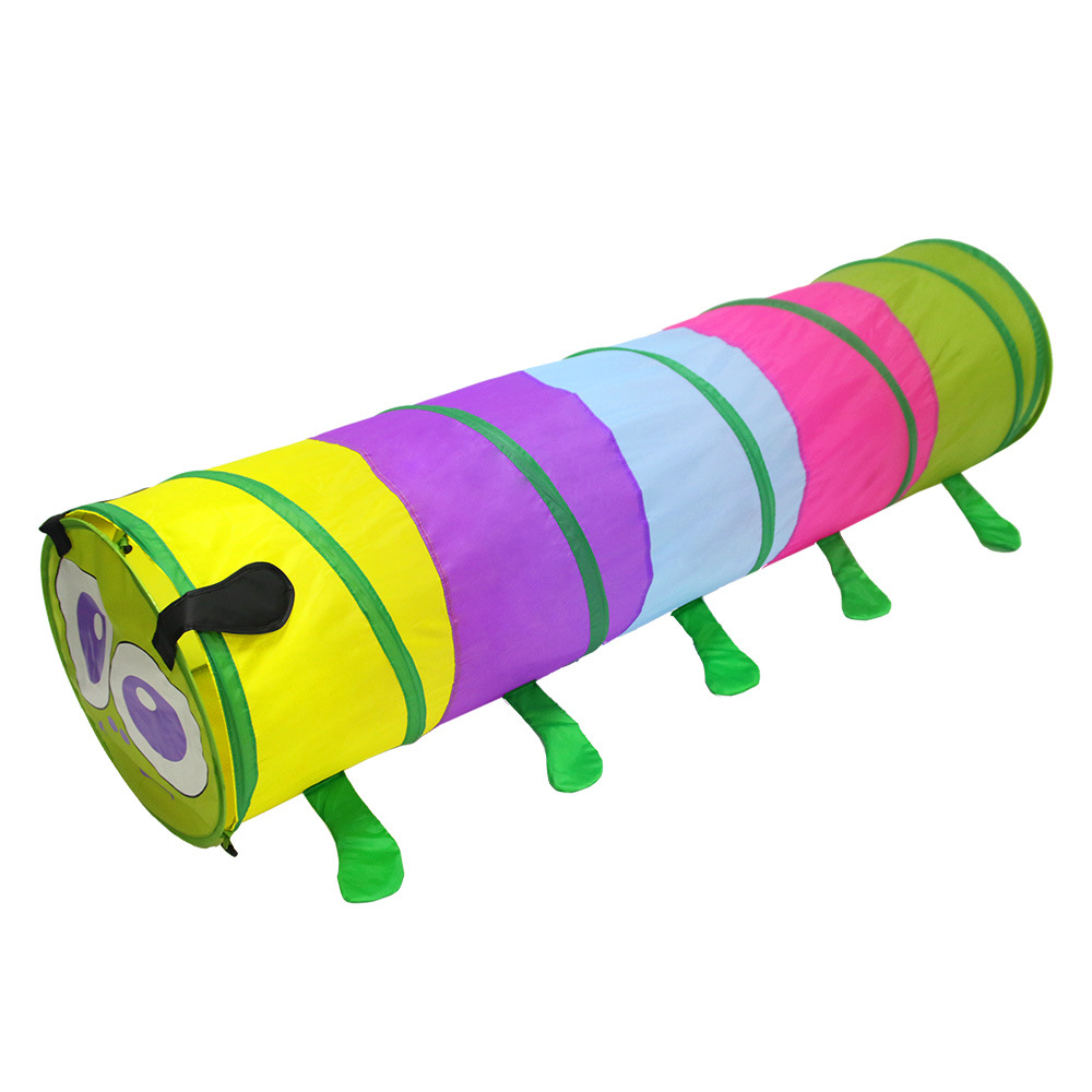 Colorful caterpillar crawling Channel children's toys children's tent tunnel baby puzzle game tunnel
