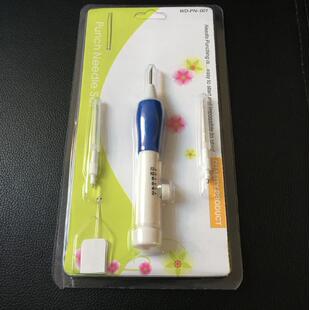 Knitting tools poke embroidery needle embroidery flower device 3 kinds of thickness a set of poke embroidery needle