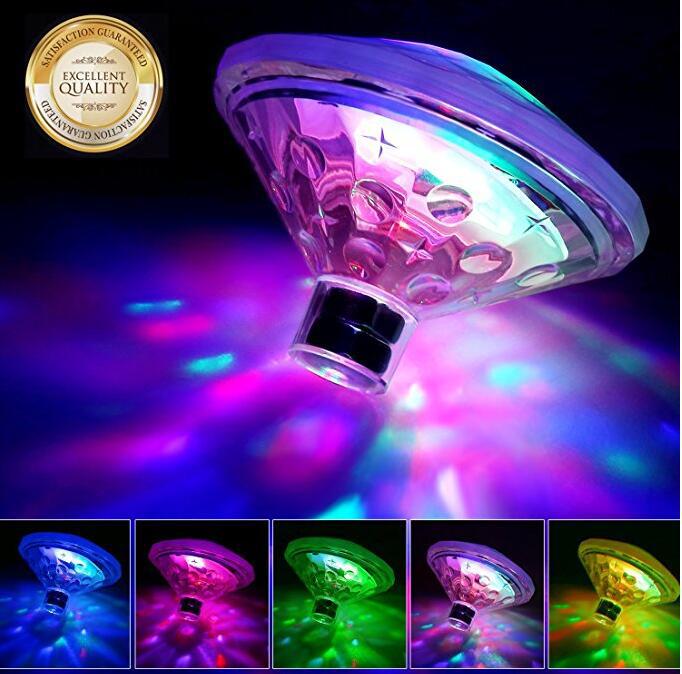 LED Bathtub Light Children Baby Bathing Bathtub Light Floating Bathtub Light Colorful Luminous