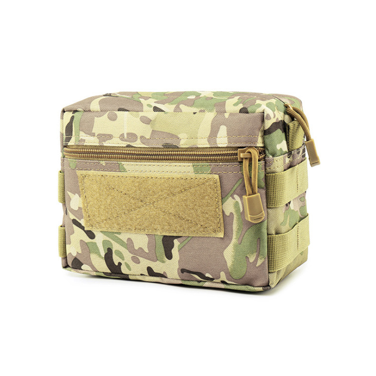 Outdoor explosions camouflage side tactical waist bag military fans multi-purpose storage medical bag Miscellaneous bag crazy purchase