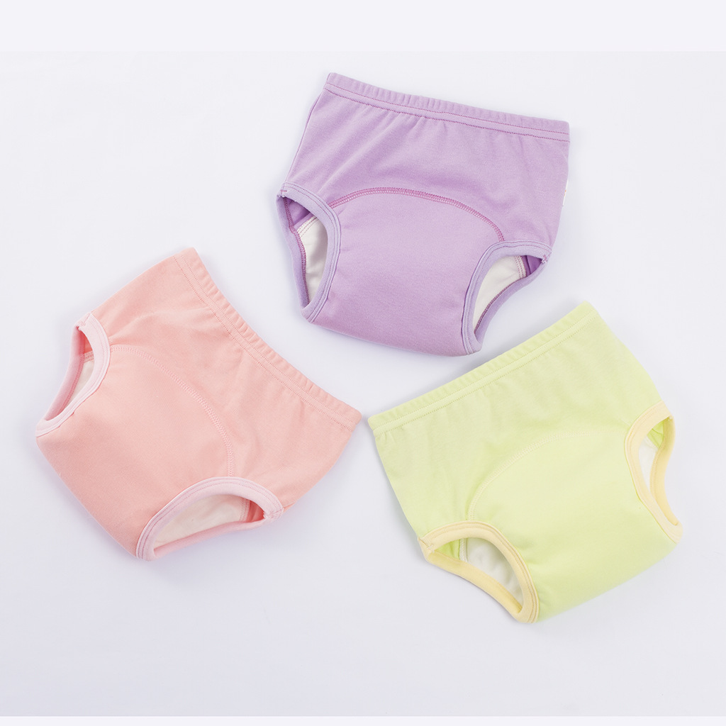 Baby training pants baby breathable practice pants children's urine-proof learning pants New washable diaper pants 122a