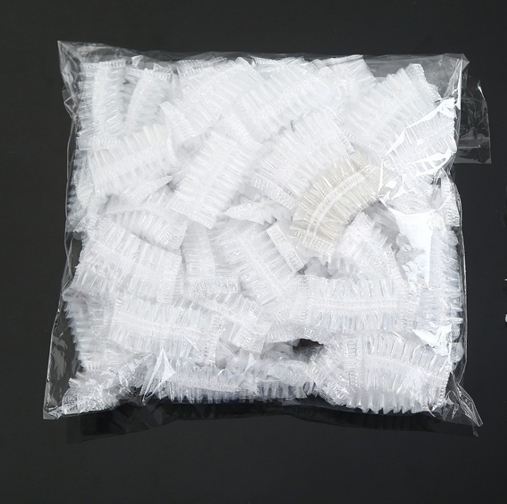 Disposable Transparent Waterproof Ear Mask Hair Dyeing Bath Ear Mask Shampoo Bathing Ear Holes