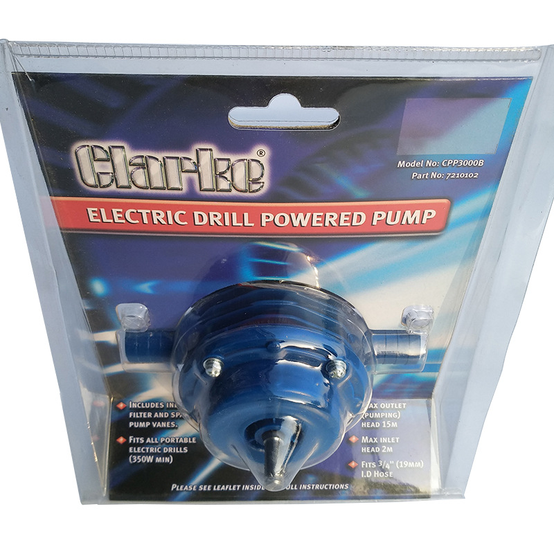 Hand electric drill water pump mini self-priming pump DC water pumping machine self-priming centrifugal pump household small water pump