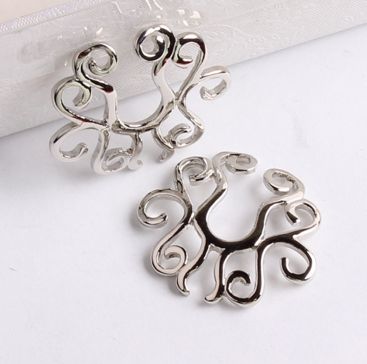 Hot sale Golden leaking milk ring ring foreign trade fake milk ring nail body piercing jewelry