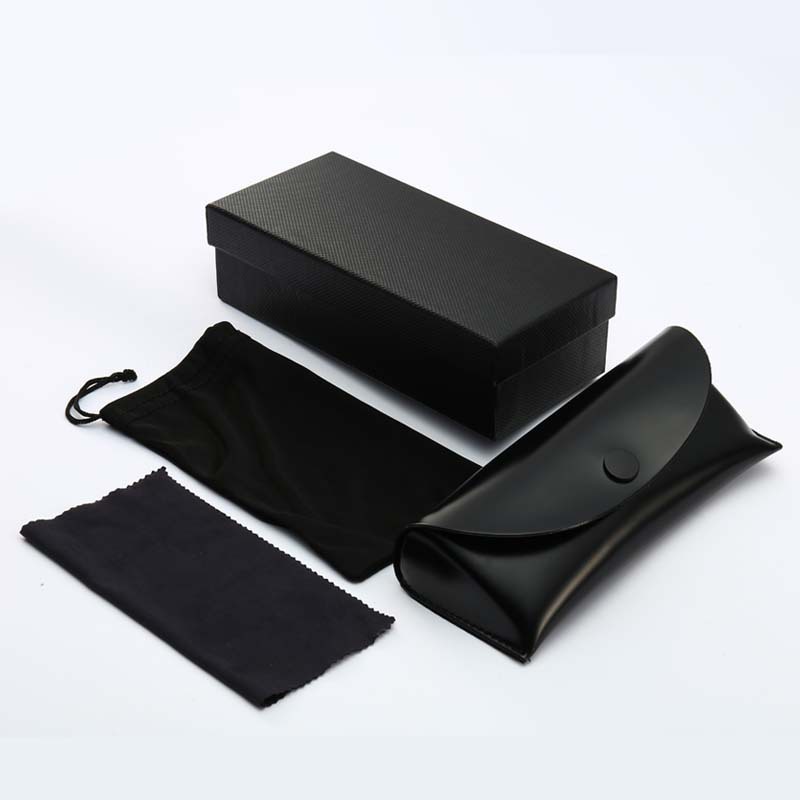 New retro quality sunglasses case leather sunglasses case glasses case glasses cloth glasses bag for men and women