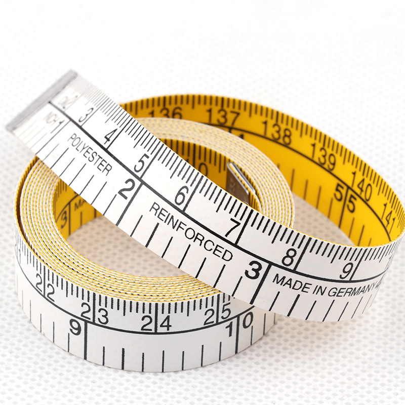 Wholesale tape measure 1.5 meters three-way clothing ruler tailor ruler sewing ruler inch small tape soft ruler