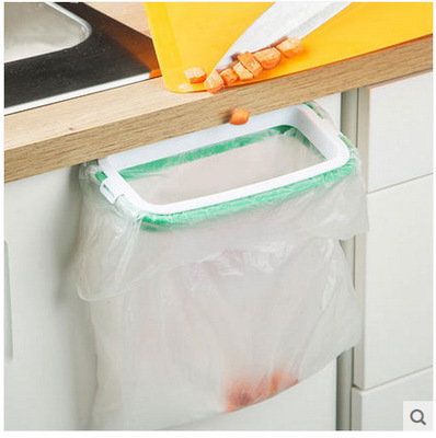 Special offer hanging garbage rack creative storage kitchen door back cabinet bracket multifunctional garbage rack in stock