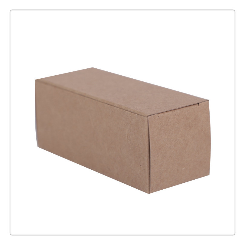 in stock 10 to 100ML essence oil bottle packaging box custom cosmetics small white box kraft paper box can be printed logo