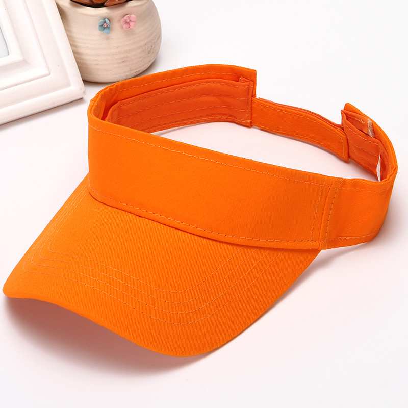 Cross-border Empty Cap Cotton Men and Women Outdoor Running Sun Hat Student Cotton Solid Color Baseball Cap Sunshade Hat