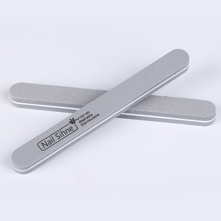 Nail dressing strip straight sponge file double-sided nail dressing manicure one side thick and one side fine factory direct a generation of hair