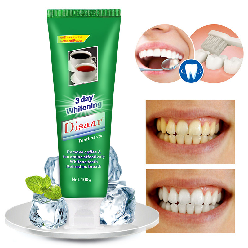 Cross-border Disaar coffee stain toothpaste breath fresh teeth clean oral care wholesale toothpaste