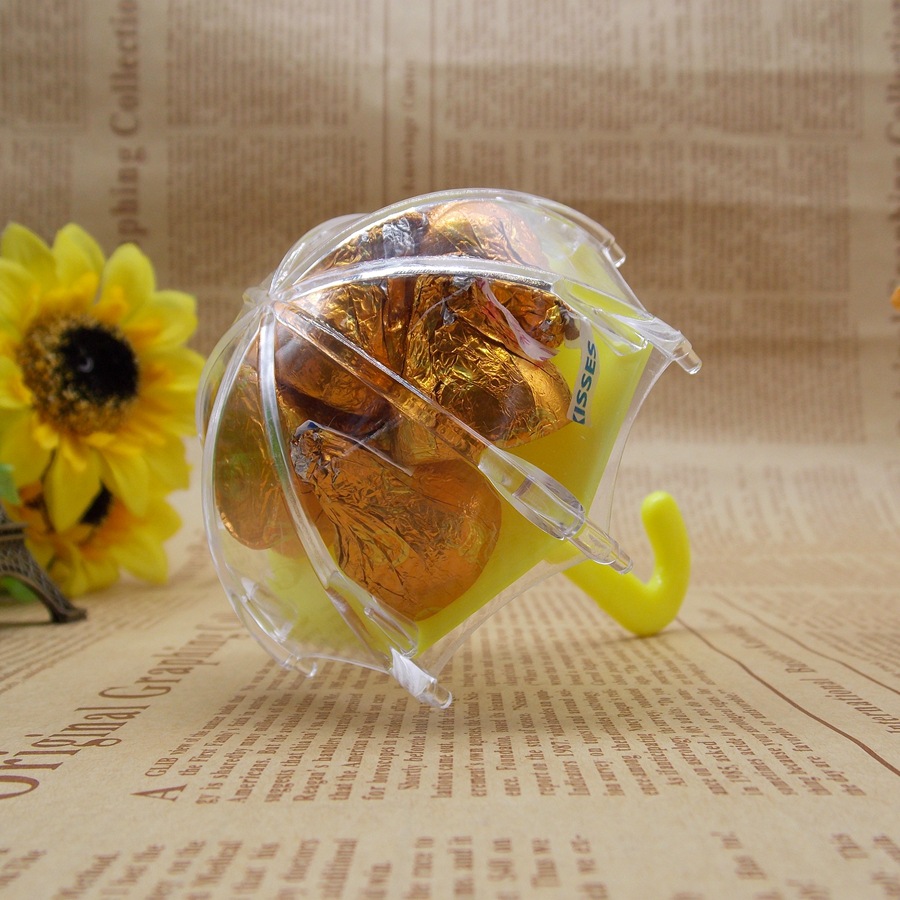 Foreign trade e-commerce cross-border supply Yiwu factory direct personalized creative candy box Mini small umbrella candy box