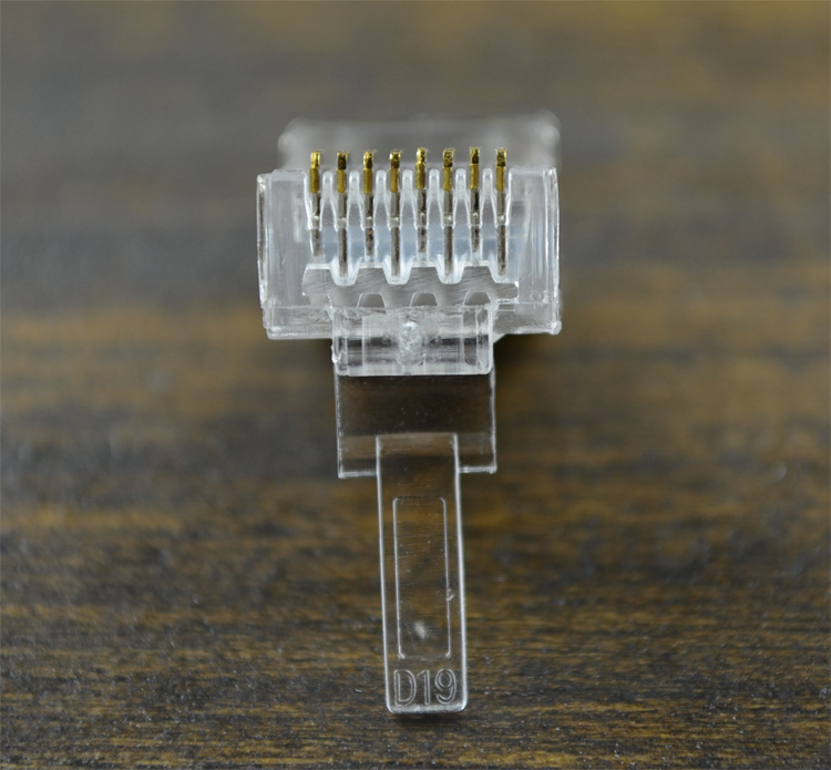 輸出品質 Rj45 Cat6 Ftp ネットワーク クリスタル ヘッド シールド銅ハウジング鉄シェル|undefined