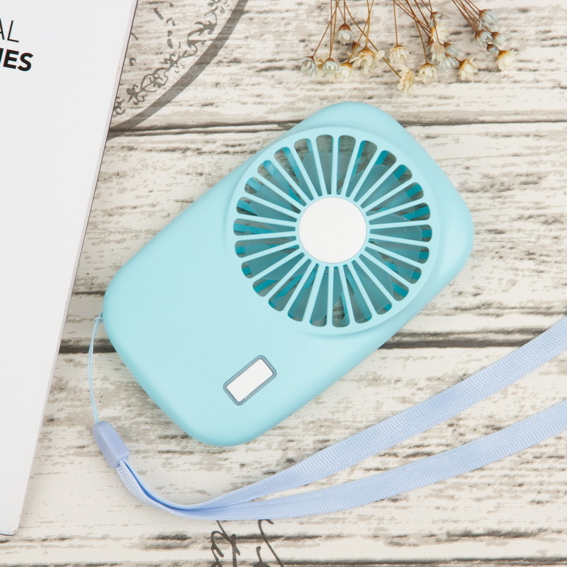 usb rechargeable mini fan outdoor portable student children ultra-thin handheld neck pocket camera fan
