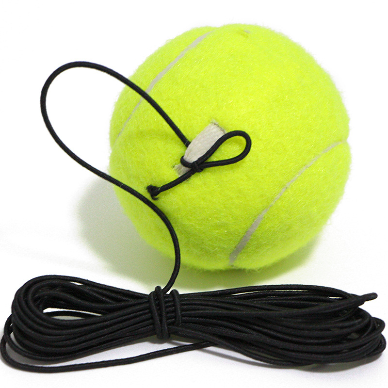 Factory wholesale with rope training game tennis training Square fitness swing ball with line single tennis