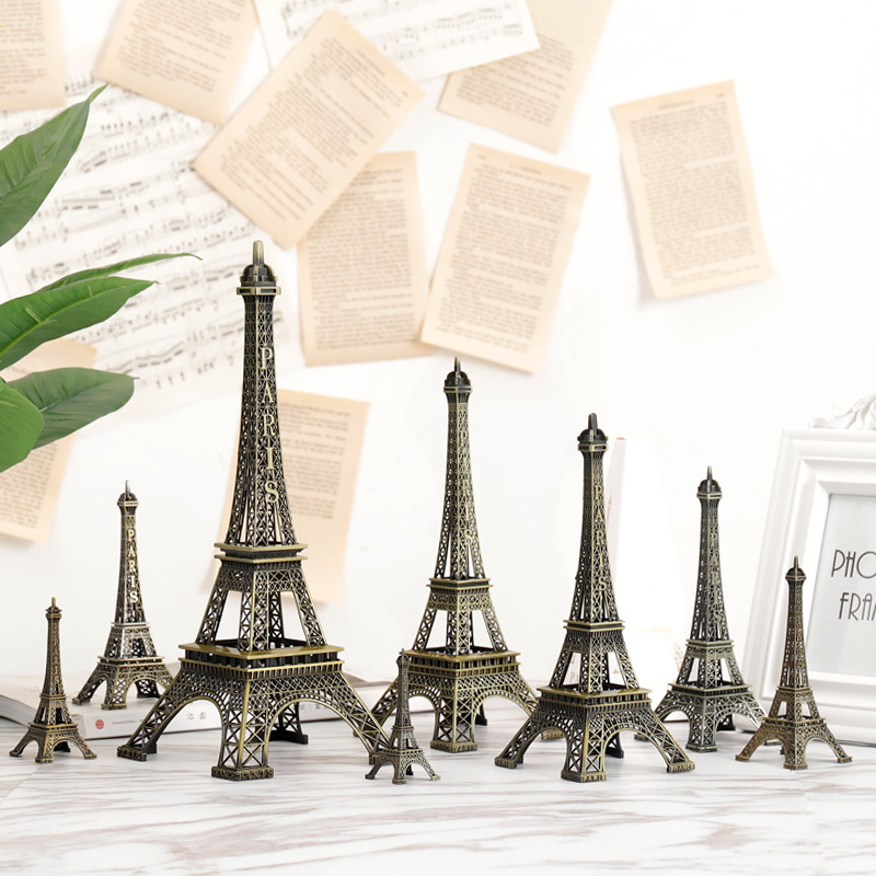 Paris Eiffel Tower Model European Ornaments Home Decorations Creative Nordic Metal Iron Crafts