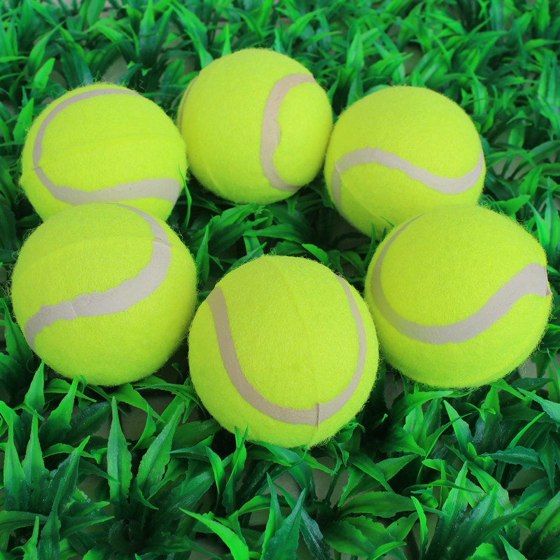 Pet tennis toy secondary dog tennis micro elastic dog training ball Teddy training toy ball supplies