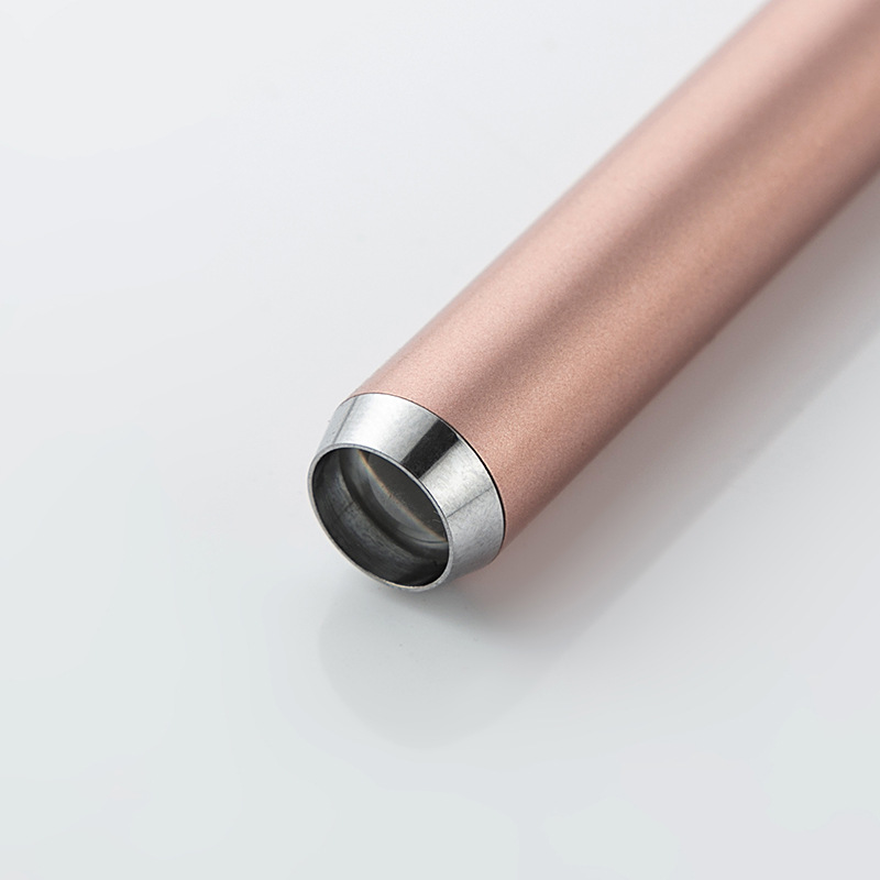 Stainless steel small flashlight pen clip portable moon light medical outdoor home logo gift 7 trumpet Electric