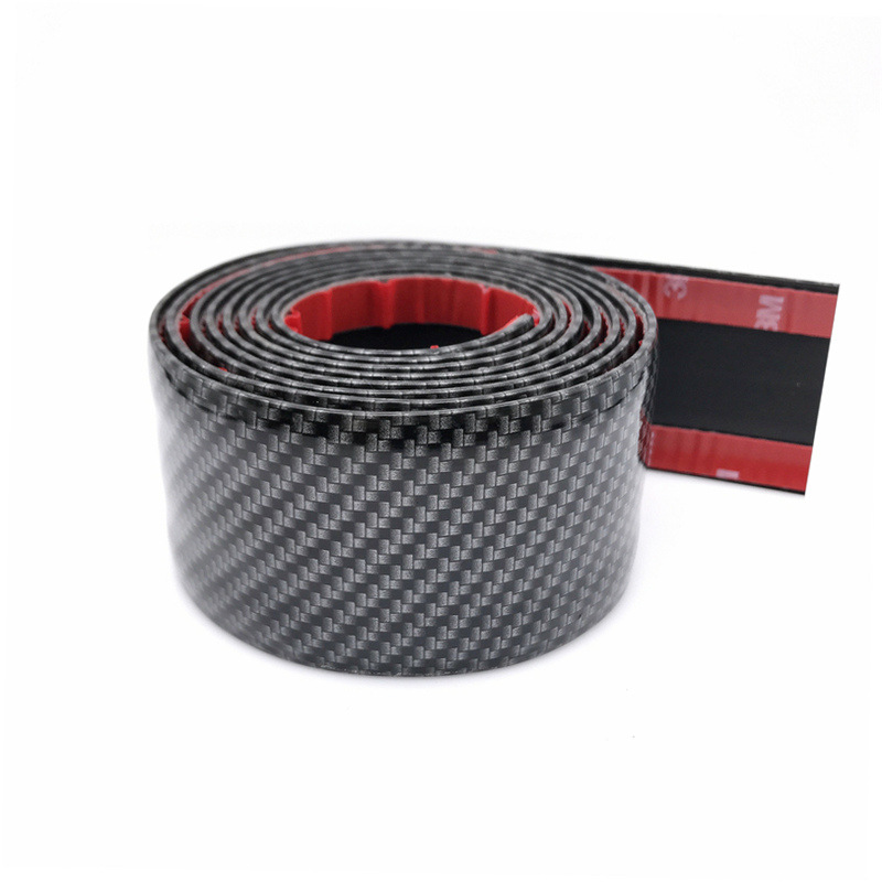Car pedal welcome pedal anti-stepping threshold strip modified universal decorative strip supplies carbon fiber threshold strip