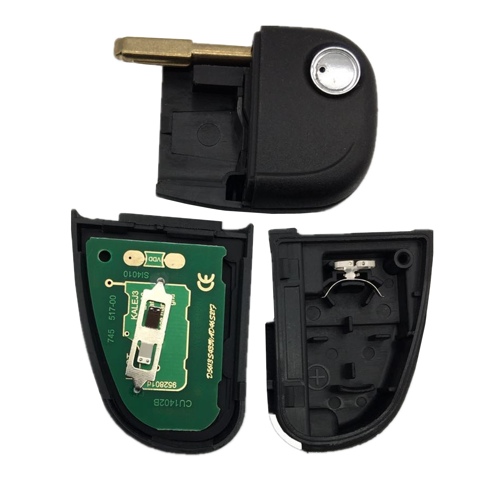 Applicable to Jaguar car key Jaguar 4-key folding remote control 433 frequency with 60 chip key