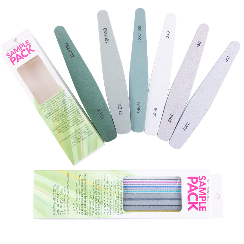 Finger Princess 6 pieces of nail file files polished EVA polishing strip high elastic sponge tofu block nail file