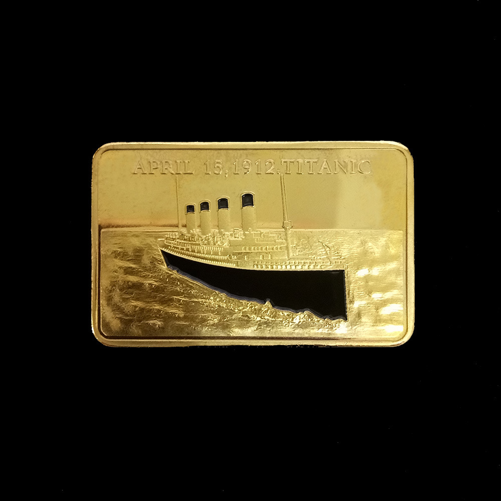 Titanic Commemorative Medallion Commemorative Coin Factory Direct Cross-border Exclusive For Amazon Explosions