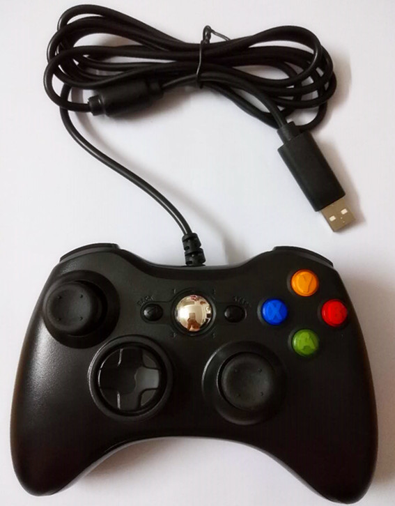 Xbox360 有線 PC ゲーム コントローラー USB インターフェイス デュアル振動コンピューター ゲーム用メーカーからの直接販売|undefined