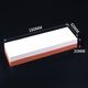 Kitchen outdoor household grindstone wholesale double-sided oil stone sharpener set White corundum fine grindstone with base