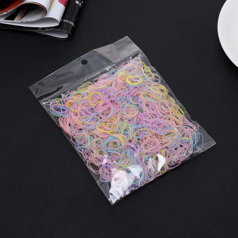 New style does not hurt hair strong pull constantly cute baby disposable hair tie rubber band children hair band hair ring