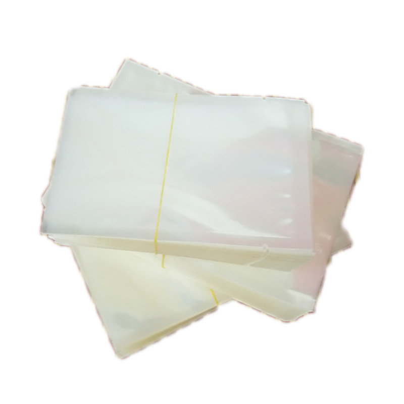 Polyester PET Transparent Vacuum Bag Three Side Sealed Composite Flat Pocket Food Chemical Packaging Plastic Heat Sealed Bag