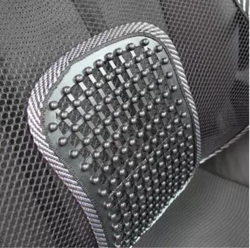 Car seat lumbar support portable car massage pad bold backrest small leather nail wholesale factory direct sales