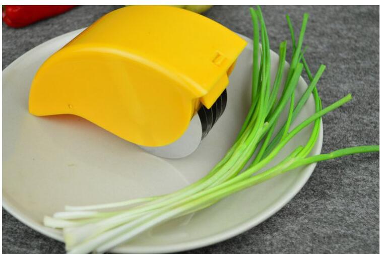 Stainless steel roller onion and garlic cutter vegetable shredder ginger and garlic cutter shredded slicer roller vegetable cutter