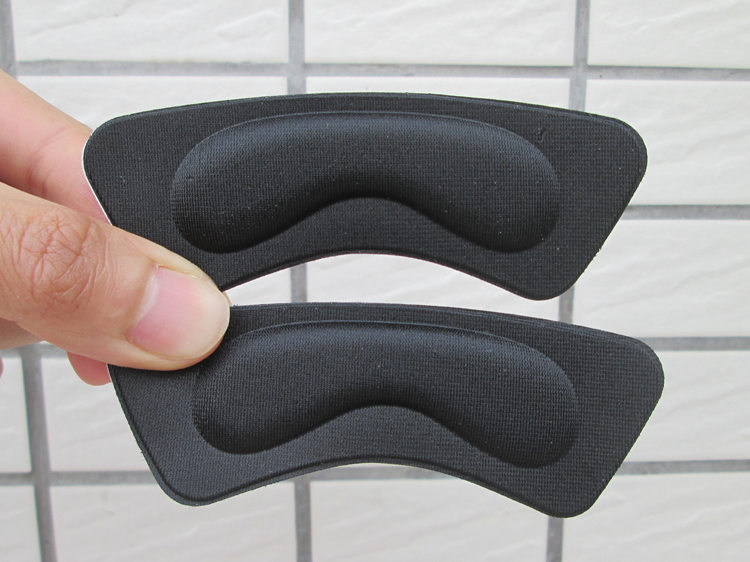 4D Anti-abrasion Foot Sponge Heel Sticker Thickened Heel Sticker Half Size Pad Heel Sticker Heel Sticker